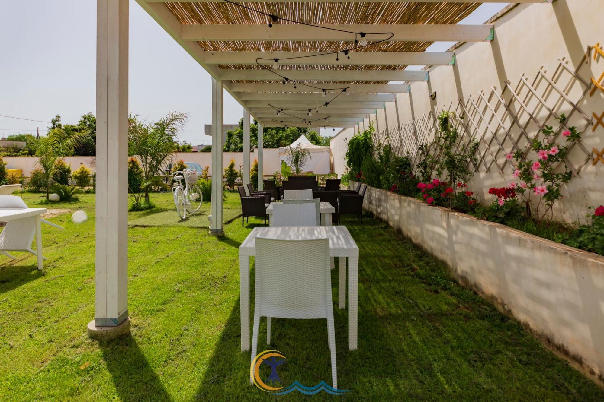 Villa Leonardo San Foca - Room, Pool & Restaurant Exterior foto